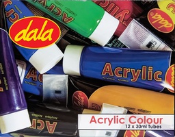 [ACRPA] Dala Acrylic Colours Set 12x30ml